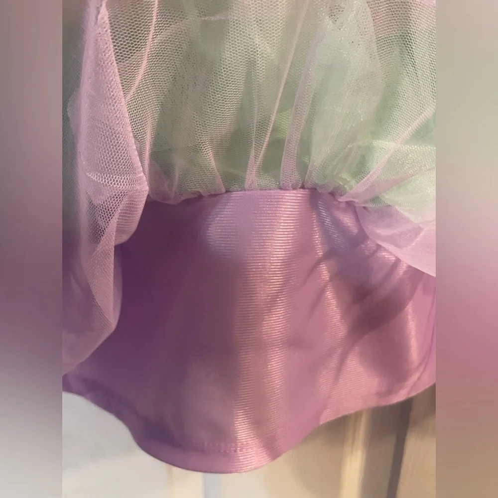 Way To Celebrate Easter Tutu‎ Skirt XL 14-16 Pastel Tiered Mesh NWT